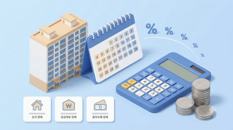 주택담보대출 중도상환수수료 면제 조건