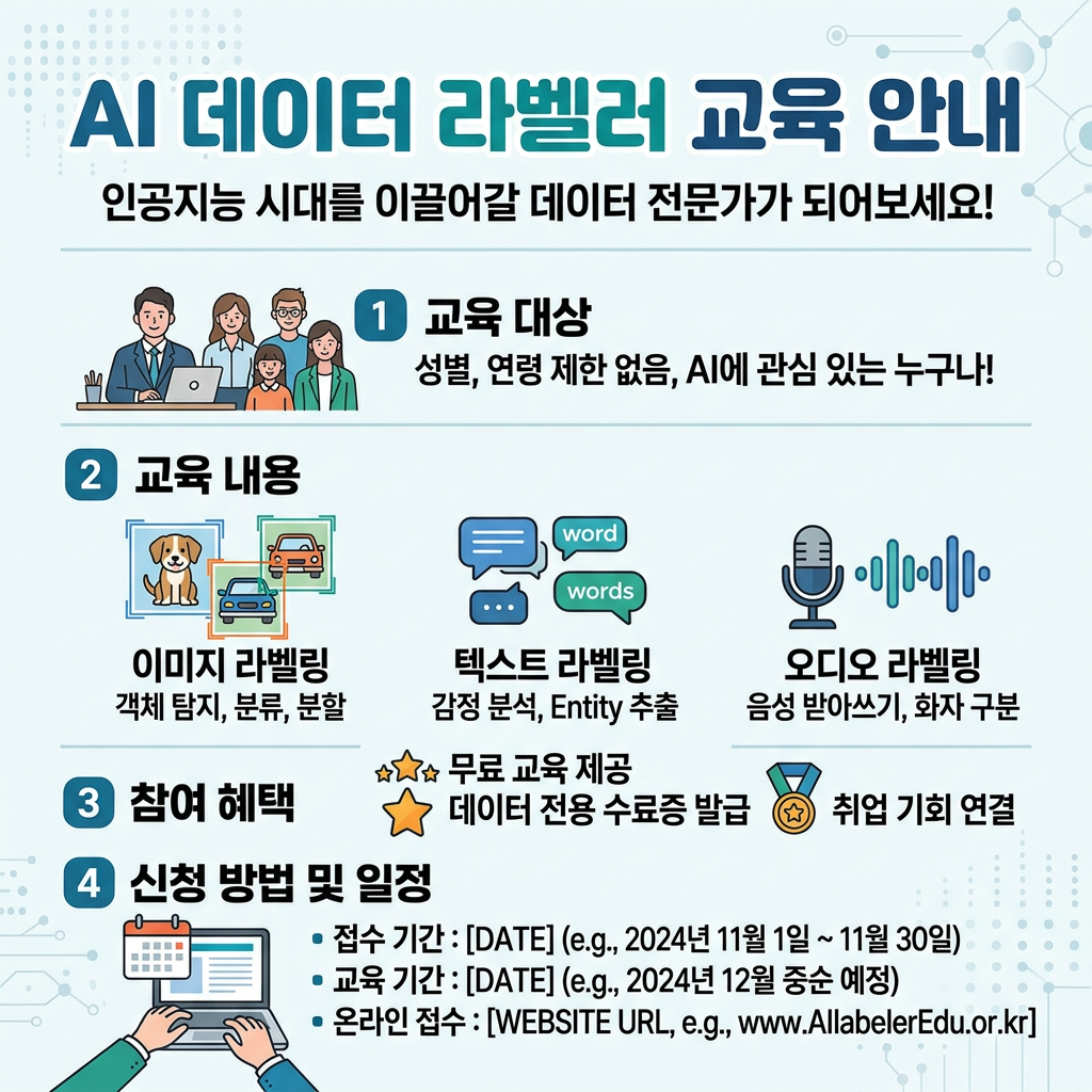 AI 데이터 라벨러 교육 안내