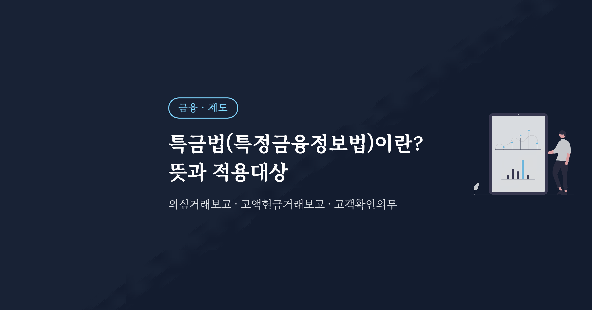 특금법(특정금융정보법)이란? 뜻과 적용대상